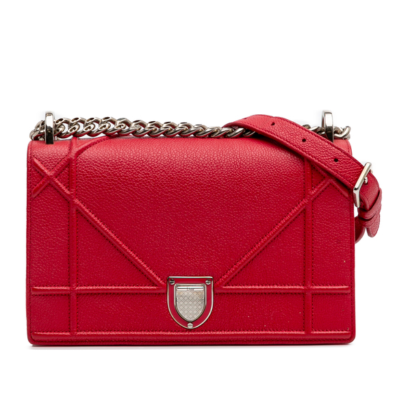 Pre-Loved Dior Small Grained Calfskin Diorama Flap - Picture 1 of 10